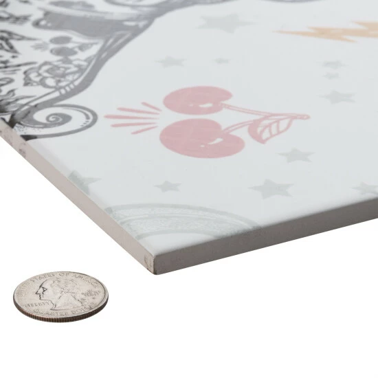 Best Pirce β€οΈ Merola Tile Rockstar Frenchie 11-3/4" X 39-1/8" Ceramic Wall Tile π - Image 3