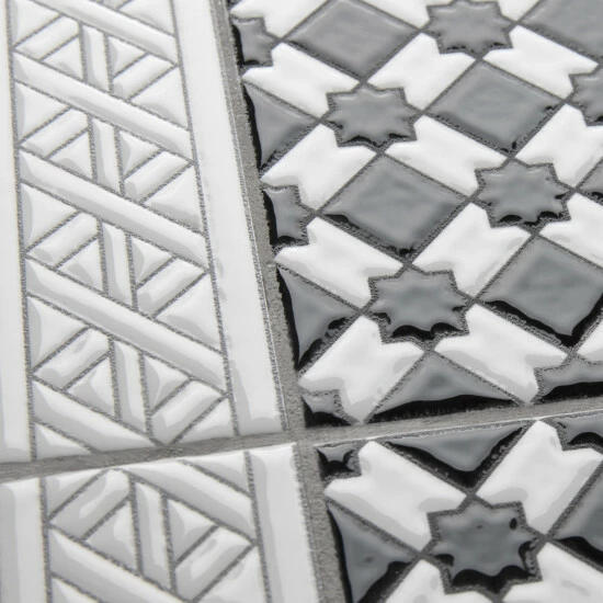 Best reviews of π Merola Tile Sevillano Giralda Checker 7.86" X 7.86" Ceramic Wall Tile π - Image 7