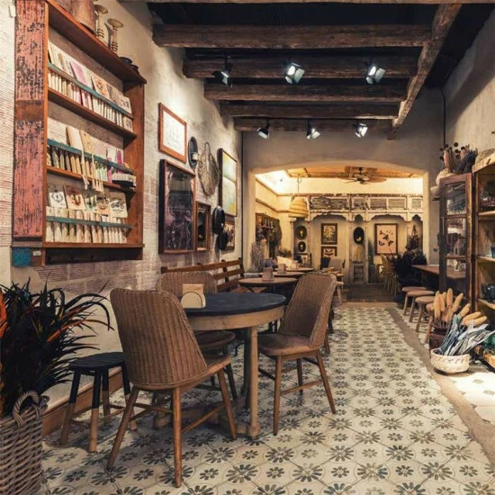 Buy π Merola Tile 17.63 In. X 17.63 In. Royals Blume Nero Ceramic Floor And Wall Tile (5 Tiles/11.02 Sqft.) π₯ - Image 8