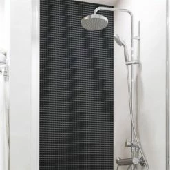 Deals ❤️ Merola Tile Claude Mirror Mini 11.75" X 11.75" Glass Mosaic Tile 😍