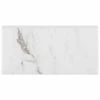 Promo 🤩 Merola Tile Classico Carrara Matte Bullnose 3" X 6" Ceramic Wall Trim Subway Tile - 1 Tile 🛒