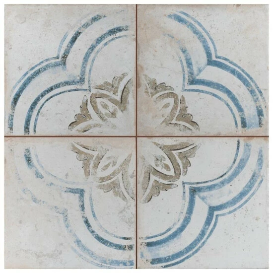 Cheapest 𧨠Merola Tile Kings Root Blossom 17.75x17.75-inch Ceramic Floor And Wall Tile - CASE π 2 Cheapest 𧨠Merola Tile Kings Root Blossom 17.75x17.75-inch Ceramic Floor And Wall Tile - CASE π - Image 2