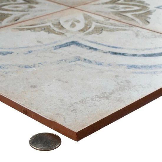 Cheapest 𧨠Merola Tile Kings Root Blossom 17.75x17.75-inch Ceramic Floor And Wall Tile - CASE π 4 Cheapest 𧨠Merola Tile Kings Root Blossom 17.75x17.75-inch Ceramic Floor And Wall Tile - CASE π - Image 4