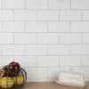 Cheap 🥰 Merola Tile Chester Matte Bianco 3" X 6" Ceramic Wall Subway Tile ✨