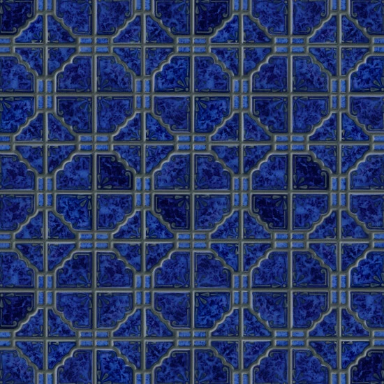 Flash Sale π₯° Merola Tile Moonbeam Blue Cloud 11.75" X 11.75" Porcelain Mosaic Tile π - Image 8