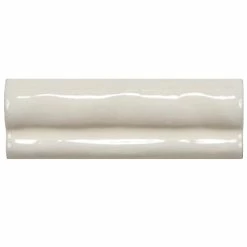 Deals 😉 Merola Tile Antic Craquelle White 2" X 6" Ceramic Moldura Wall Trim Tile - (1 Tile) ❤️