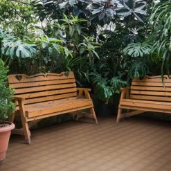 Best deal 🎉 Merola Tile Klinker Flame Brown 5-7/8" X 5-7/8" Ceramic Floor And Wall Tile 🌟