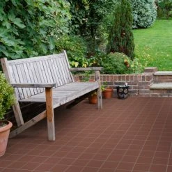 Budget 🧨 Merola Tile Klinker Flame Red 5.86" X 5.86" Ceramic Floor And Wall Quarry Tile 🔔