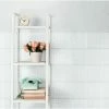 Coupon 🛒 Merola Tile Trend White 7-7/8" X 7-7/8" Ceramic Wall Tile 🛒