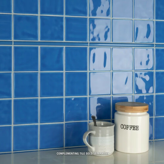 Buy β¨ Merola Tile Twist Square Blue Sky 11.75" X 11.75" Ceramic Mosaic π§¨