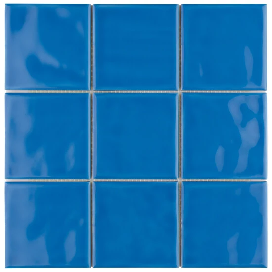 Buy ⨠Merola Tile Twist Square Blue Sky 11.75" X 11.75" Ceramic Mosaic 𧨠- Image 2