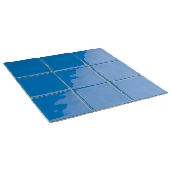 Buy ⨠Merola Tile Twist Square Blue Sky 11.75" X 11.75" Ceramic Mosaic 𧨠- Image 8