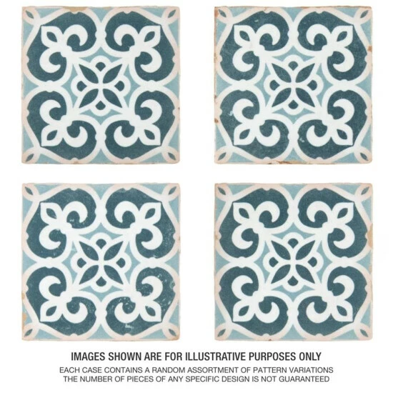 Deals π― Merola Tile Archivo Bakula Encaustic 4.86" X 4.86" Ceramic Floor And Wall Tile β - Image 3