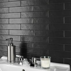 Best deal ✔️ Merola Tile Chester Matte Nero 2" X 10" Ceramic Wall Tile ⭐