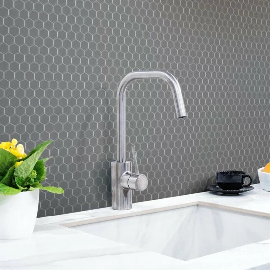 Cheapest π Merola Tile 10.25 X 11.75-Inch Renova Hex Matte Grey Porcelain Mosaic Floor And Wall Tile π€©