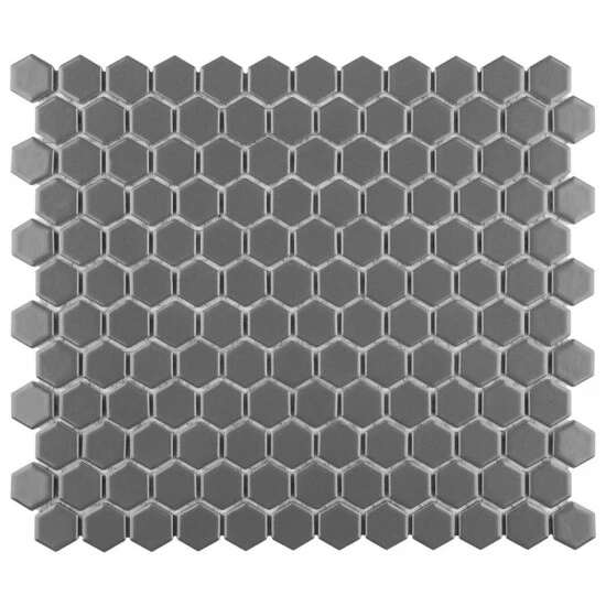 Cheapest π Merola Tile 10.25 X 11.75-Inch Renova Hex Matte Grey Porcelain Mosaic Floor And Wall Tile π€© - Image 2