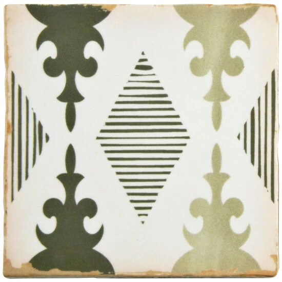 Hot Sale β¨ Merola Tile Archivo Mandir Encaustic 4.86" X 4.86" Ceramic Floor And Wall Tile β€οΈ - Image 2