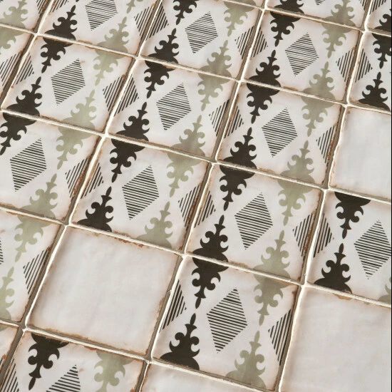 Hot Sale β¨ Merola Tile Archivo Mandir Encaustic 4.86" X 4.86" Ceramic Floor And Wall Tile β€οΈ - Image 4