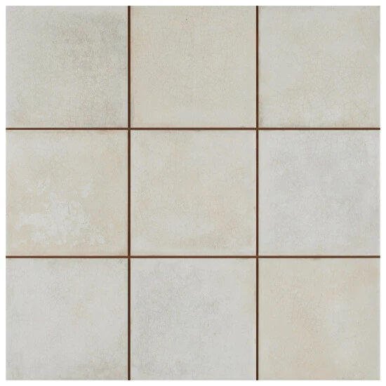 Budget β Merola Tile Kings Etna Encaustic 13.13" X 13.13" White Ceramic Floor And Wall Tile π€© - Image 2