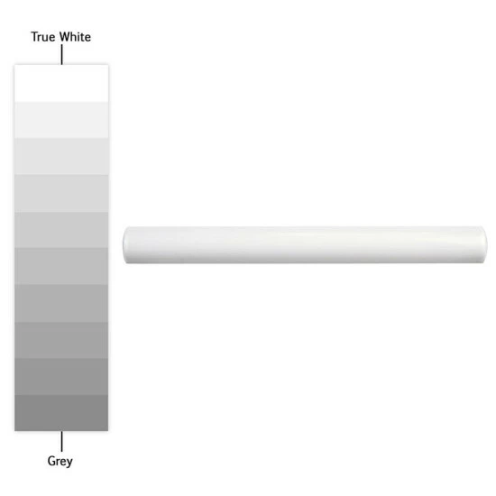 Best reviews of β Merola Tile Santorini Blanco .86" X 7.86" Torello Ceramic Wall Trim Tile - (1 Tile) π - Image 2