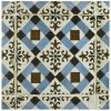 Best deal 😍 Merola Tile Kings Millbasin Encaustic 17.63" X 17.63" Ceramic Floor And Wall Tile 🔔