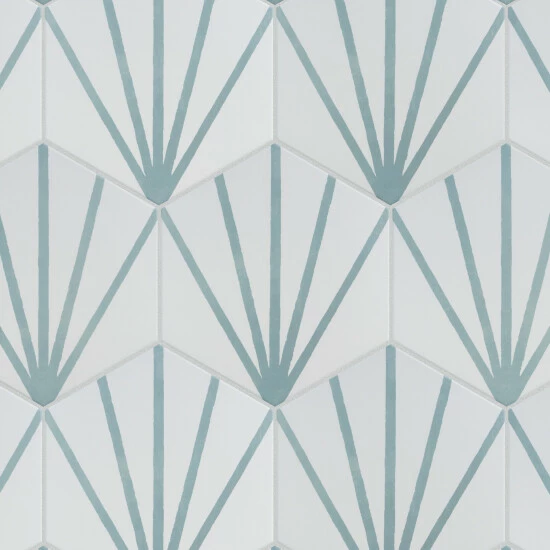 Deals ๐ Merola Tile Horizon Dawn Hex Aguamarina 7-3/4" X 9" Ceramic Floor And Wall Tile - Case (24 Tiles) ๐ - Image 7