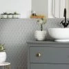Flash Sale 🥰 Merola Tile Metro 2" Hex Light Grey 11.13" X 12.63" Porcelain Mosaic Tile - Case (10 Tiles) 🧨