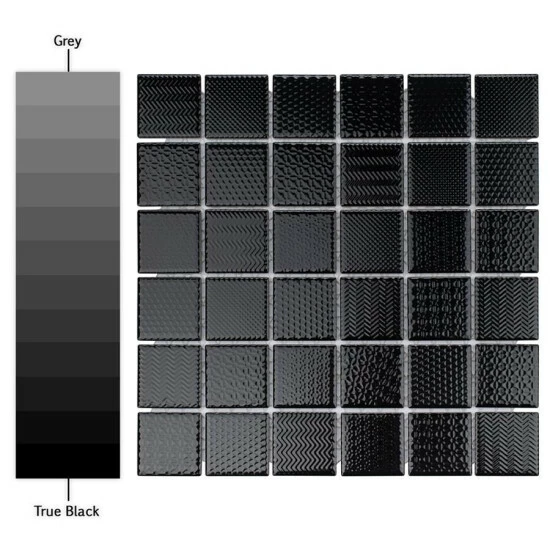 Hot Sale β Merola Tile Celadon Graphite 1.63" X 1.63" Porcelain Mosaic Tile π - Image 4