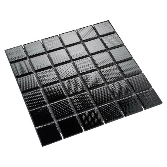 Hot Sale β Merola Tile Celadon Graphite 1.63" X 1.63" Porcelain Mosaic Tile π - Image 8