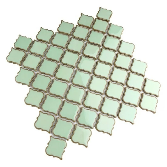 Budget π Merola Tile Hudson Tangier Light Green 12.38" X 12.5" Porcelain Mosaic Tile β€οΈ - Image 5