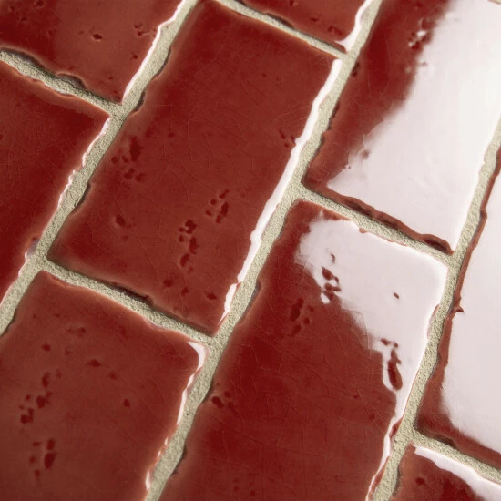 Best Sale π― Merola Tile Novecento Burdeos 2.5" X 5.13" Ceramic Subway Wall Tile π₯° - Image 5