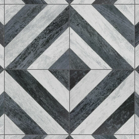 Discount π Merola Tile Cassis Sete Black 9-3/4 In. X 9-3/4 In. X 11mm Porcelain Floor And Wall Tile π - Image 7
