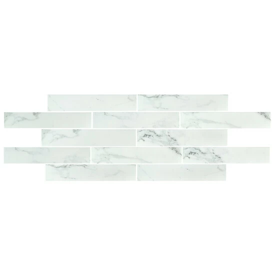 Best Sale π Merola Tile Tinos White 3.13" X 17.38" Porcelain Floor And Wall Tile π - Image 6