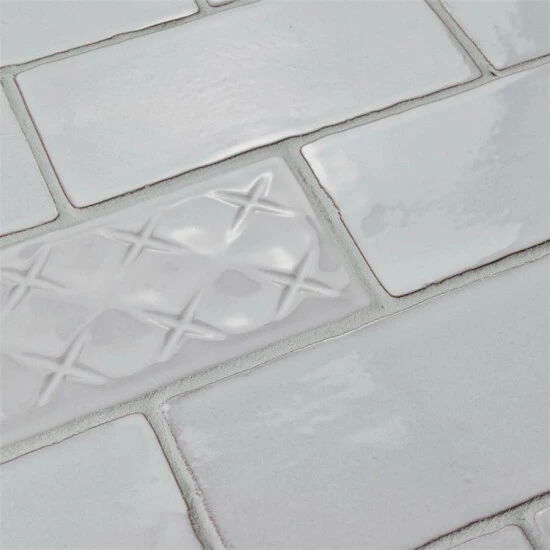 Cheapest π Merola Tile Antic Special Milk 3" X 6" Ceramic Wall Subway Tile π - Image 6