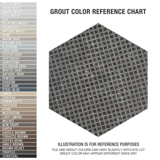 Cheap π€© Merola Tile Coralstone Hexagon Melange Black 10" X 11.5" Porcelain Floor And Wall Tile π - Image 5