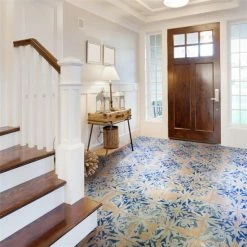 Coupon 🌟 Merola Tile Kings Heritage Leaves 17-5/8" X 17-5/8" Ceramic Floor And Wall Tile 🥰