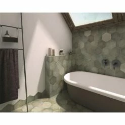 Cheap β Merola Tile Heritage Hex Jungle 7" X 8" Porcelain Floor And Wall Tile π₯