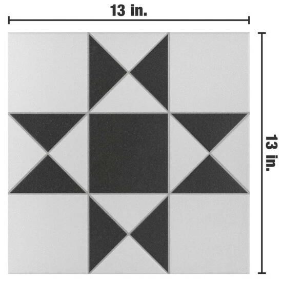 Best Pirce π Merola Tile Vanity Blanco 13" X 13" Porcelain Floor And Wall Tile π - Image 5