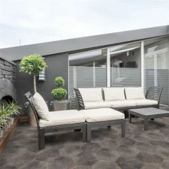 Outlet ✔️ Merola Tile D'Anticatto Hex Notte 11" X 12.63" Porcelain Floor And Wall Tile ✔️