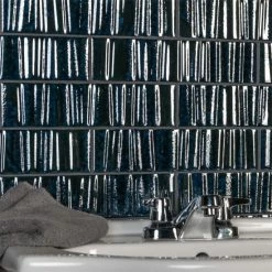 Buy β¨ Merola Tile Joilet Prisma Sapphire 2.86" X 1.63" Ceramic Wall Tile π