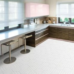 Cheap 🧨 Merola Tile Porto Savona Hex Rose 8.63" X 9.86" Porcelain Floor And Wall Tile ⭐