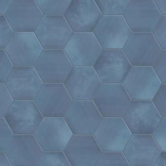 Budget βοΈ Merola Tile Horizon Hex Azul 7-3/4" X 9" Ceramic Floor And Wall Tile π - Image 8