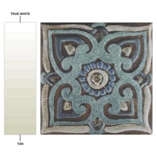 Cheap 𧨠Merola Tile Mandala Decor Mix 7.86" X 7.86" Ceramic Wall Tile π - Image 3