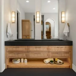 Hot Sale 🎁 Merola Tile Piscina Brick Nero Matte 4-3/4" X 9-5/8" Porcelain Floor And Wall Tile - Case (34 Tiles) 💯