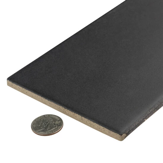 Hot Sale π Merola Tile Piscina Brick Nero Matte 4-3/4" X 9-5/8" Porcelain Floor And Wall Tile - Case (34 Tiles) π― - Image 7
