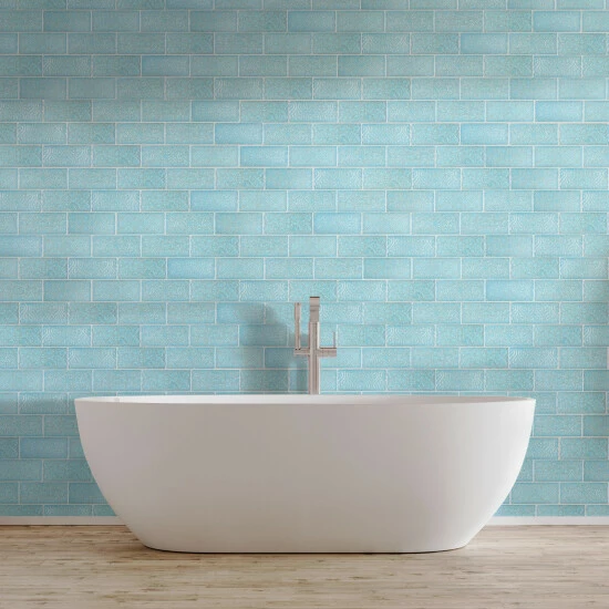 Top 10 β Merola Tile Zurbaran Aquamarina 4-1/2" X 8-7/8" Ceramic Wall Tile π