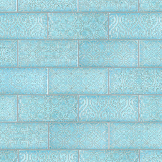 Top 10 β Merola Tile Zurbaran Aquamarina 4-1/2" X 8-7/8" Ceramic Wall Tile π - Image 7
