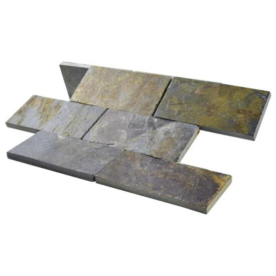 Best deal π Merola Tile Crag Subway Sunset 11.75" X 11.75" Slate Mosaic Tile β - Image 7