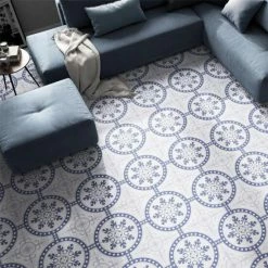 Hot Sale 💯 Merola Tile Duart Artic Encaustic 9.75" X 9.75" Porcelain Floor And Wall Tile 🥰