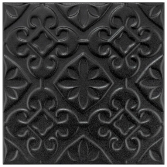 Coupon βοΈ Merola Tile Triplex Valverde Black 7.75" X 7.75" Ceramic Wall Tile π₯° 2 Coupon βοΈ Merola Tile Triplex Valverde Black 7.75" X 7.75" Ceramic Wall Tile π₯° - Image 2